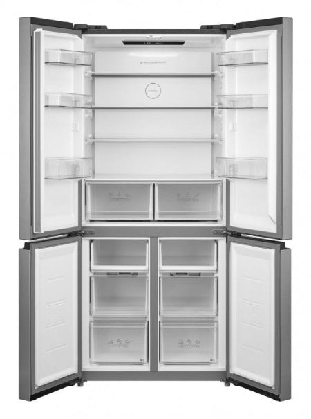 Samix Side by Side Refrigerator A+, 4Doors, 482Lit, Stainless Steel Samix Side by Side Refrigerator A+, 4Doors, 482Lit, Stainless Steel
