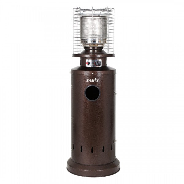 Samix Gas Heater Wheeled Small Patio, Brown