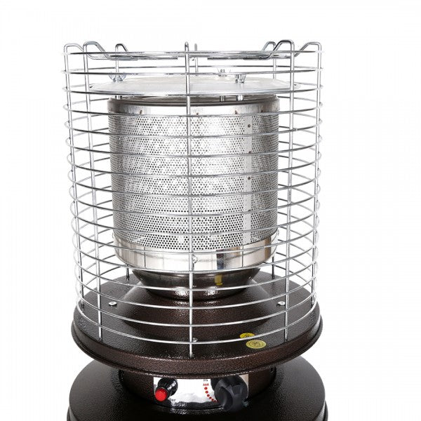 Samix Gas Heater Wheeled Small Patio, Brown