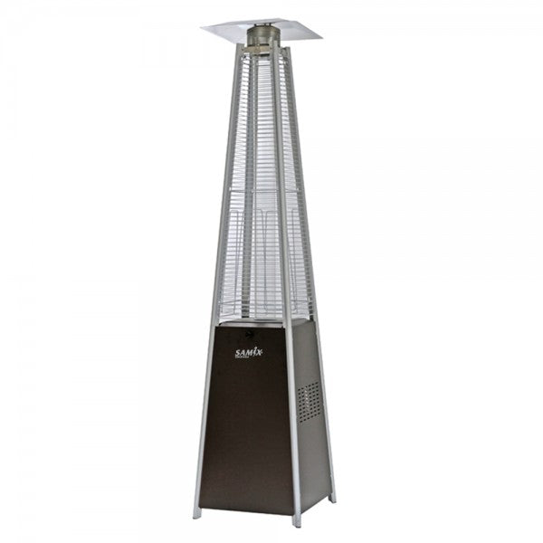 Samix Gas Heater Wheeled Small Patio, Brown