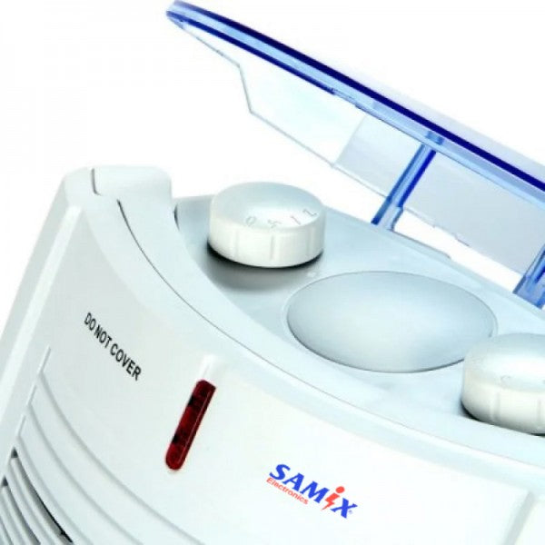 SAMIX device with a clear lid on a white background