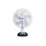 Samix Table Fan 18 3 Speeds 5 Blades W/Timer 60Min (Light Coffee + Dark Coffee / Whit