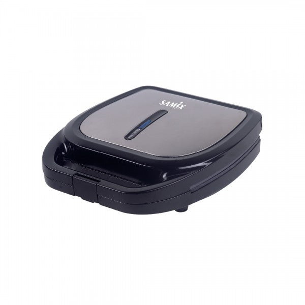 Samix Toaster (Press Grill), 4Multi Function Cavite's, 1300Watts, Silver & Black Samix Toaster (Press Grill), 4Multi Function Cavite's, 1300Watts, Silver & Black