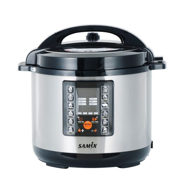 Samix Pressure Cooker 12 L 220-240 V 1600 W Black&Steel