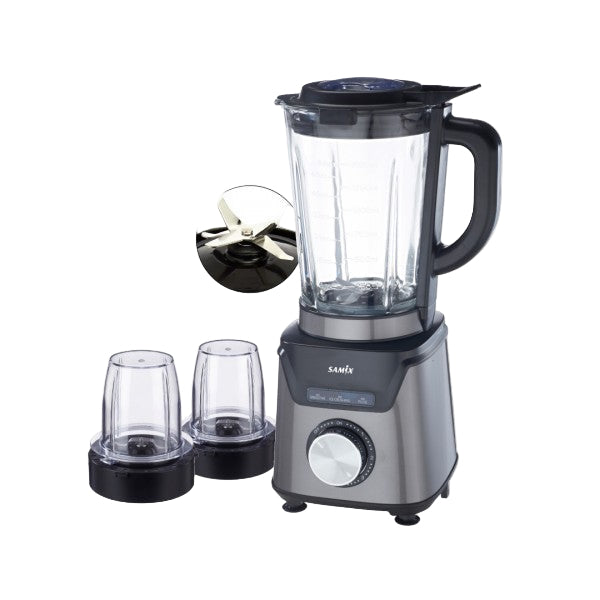 Samix Blender, 1.5Lit, 1200Watts, Grey