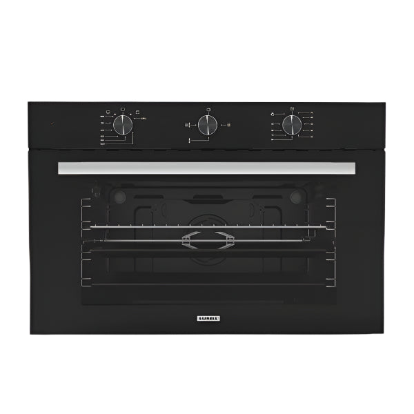 Luxell Built in Oven, 90Cm, Steel & Black Luxell Built in Oven, 90Cm, Steel & Black