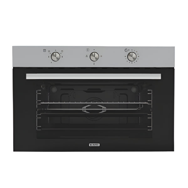 Luxell Built in Oven, 90Cm, Steel & Black Luxell Built in Oven, 90Cm, Steel & Black