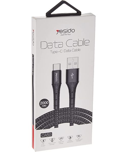 CA50 / USB TO TYPE C DATA CABLE Cable / Black / N/A