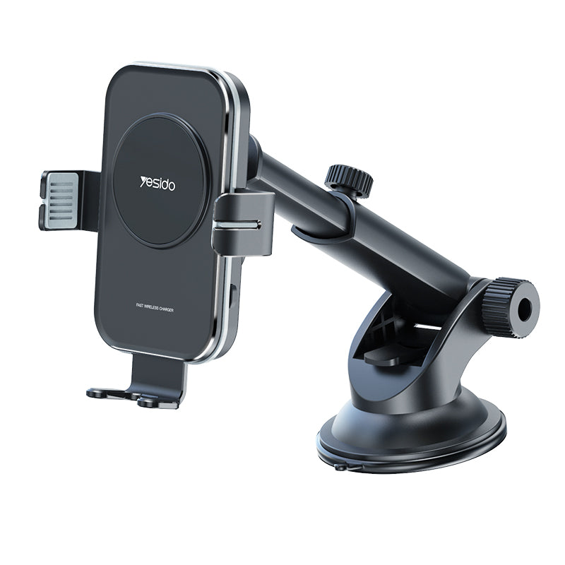 Yesido Automatic Wireless Charging Car Holder For Dashboard & Ac Yesido Automatic Wireless Charging Car Holder For Dashboard & Ac