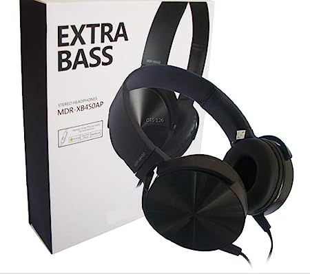 MDR-XB450AP/ EXTRA BASS™ Headphones HEADPHONE / Black / Wired