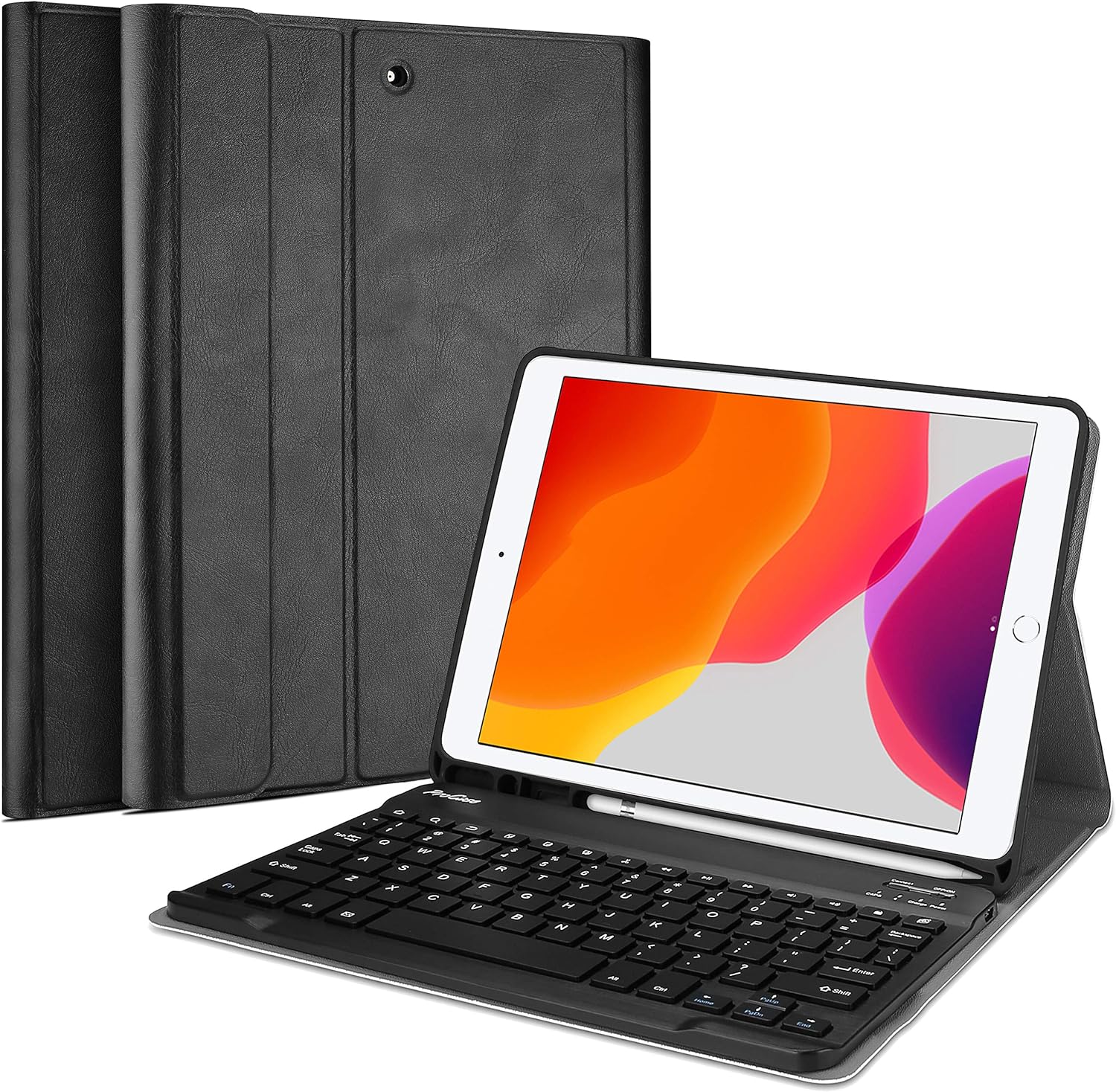 PC-1-IPAD/TOTU IPAD Magic keyboard leather case 10.2, 10.9 & 11" leather case