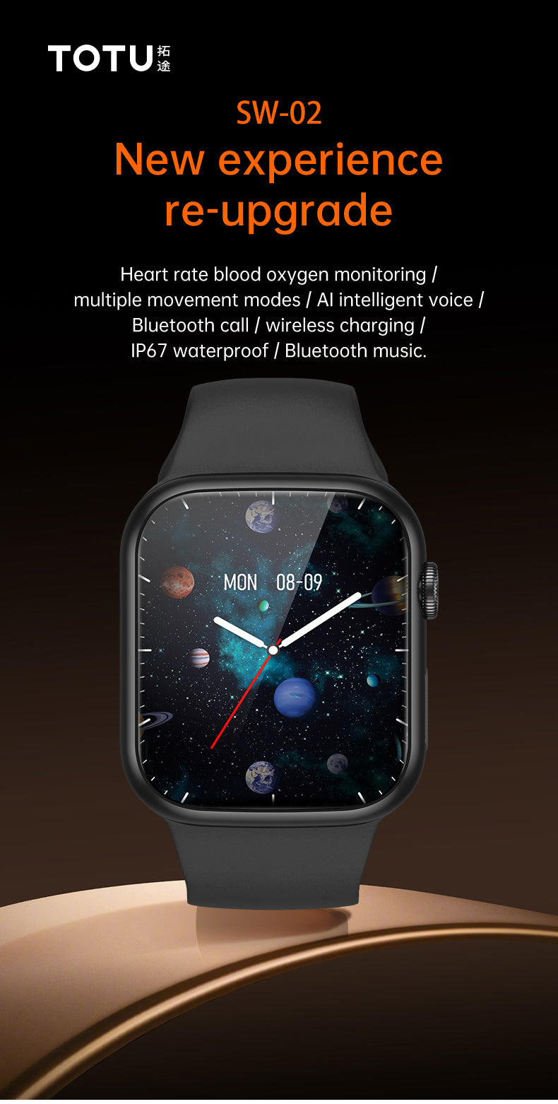 TOTU Smart watch, Full touch screen TOTU Smart watch, Full touch screen