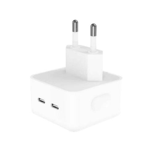 SHT Power Adapter USB C To C, USB C To Lightning Cable, 50Watts, White