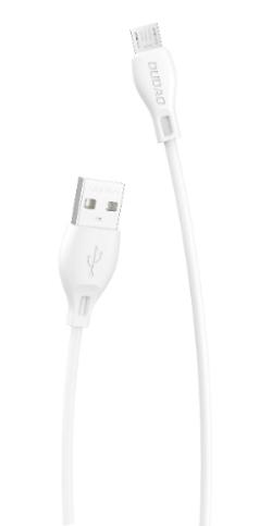 Dudao Data Cable USB to Lightning, TypeC, Micro, 1.2Mm, White Dudao Data Cable USB to Lightning, TypeC, Micro, 1.2Mm, White