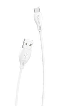 Dudao Data Cable USB to Lightning, TypeC, Micro, 1.2Mm, White