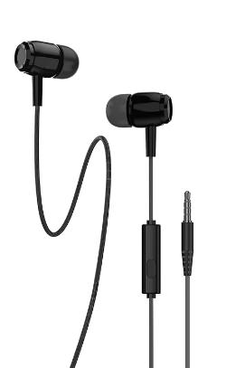 Dudao Premium 3.5Mm Wired Headset, 1.2Mm, Black