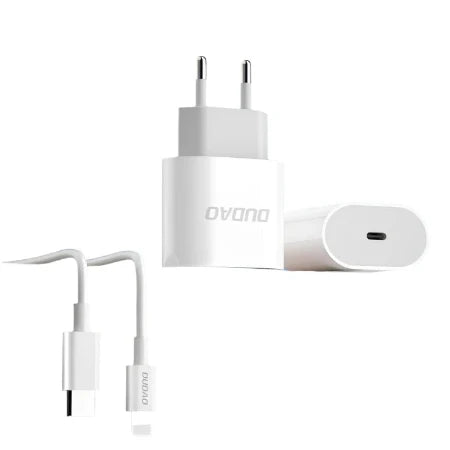 Dudao Quick Charger PD, 20Watts, White