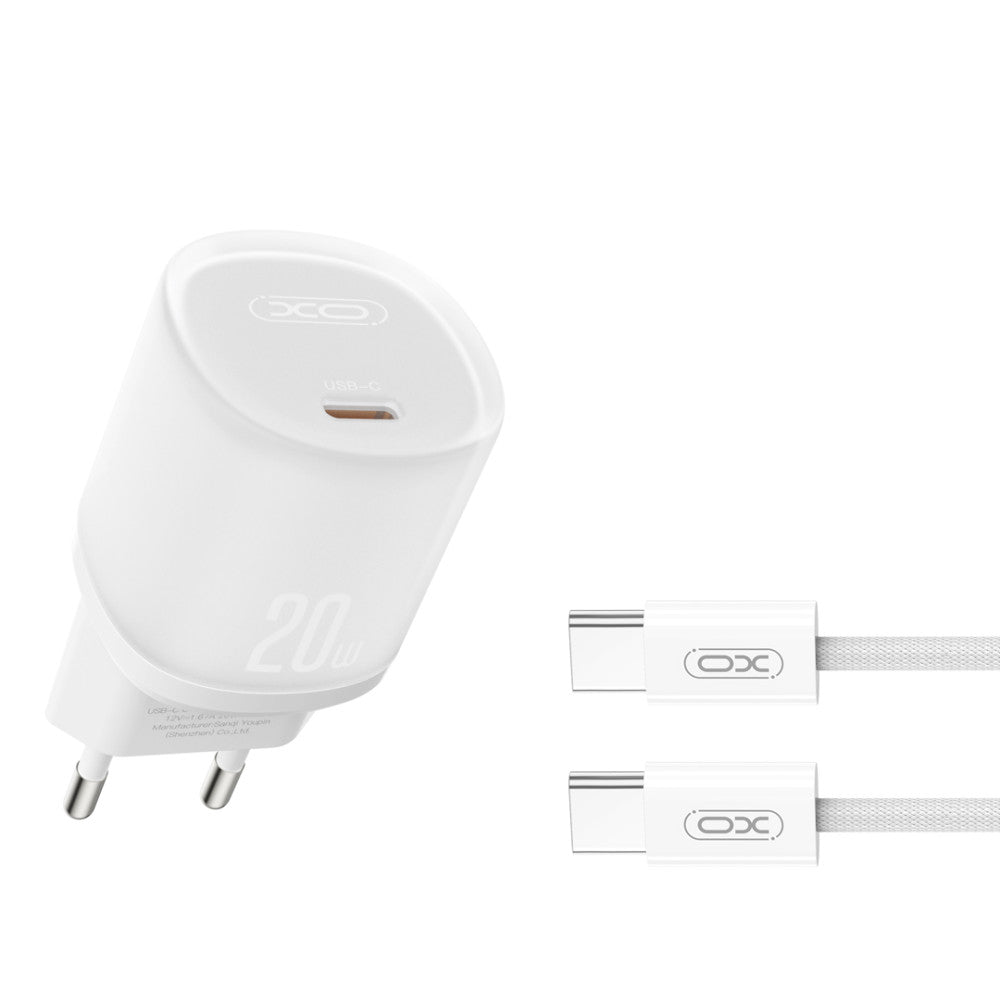 Xo Wall Charger PD 20Watts, USB-C, Multi Color