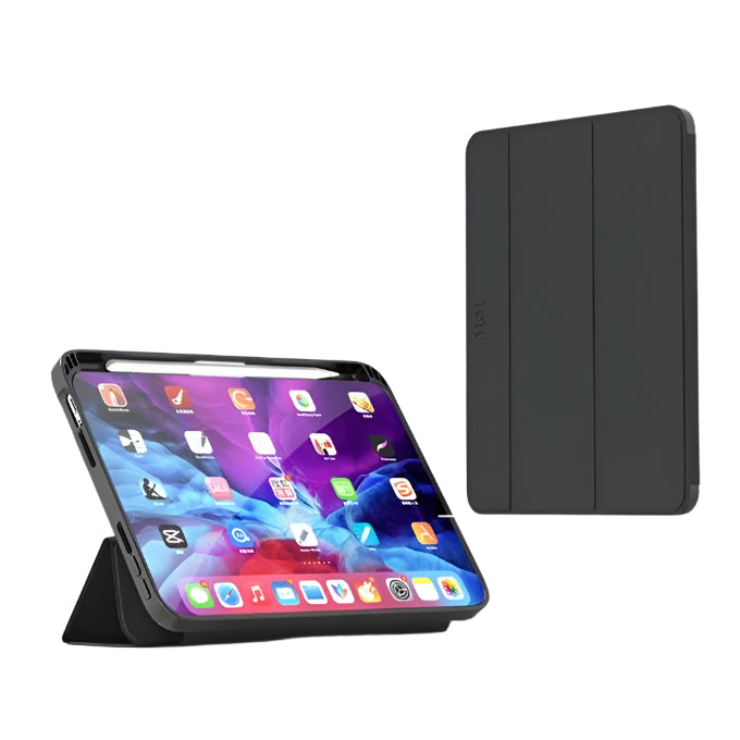 Totu Curtain Series Leather Case iPad 11, Black