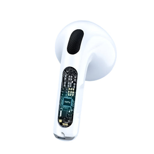 Totu Earbuds Modern Bluetooth, White