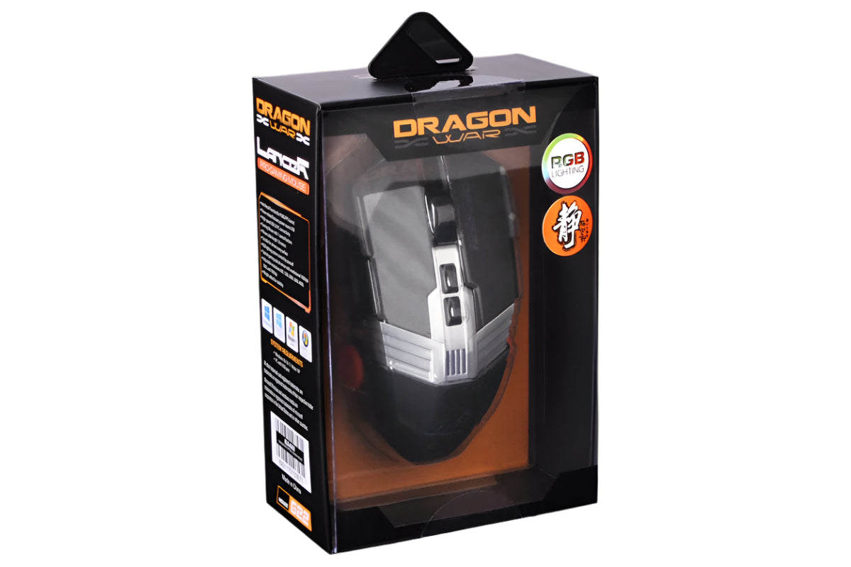 Dragon G22 Professional RGB Gaming Mouse, 7000Dpi, Black