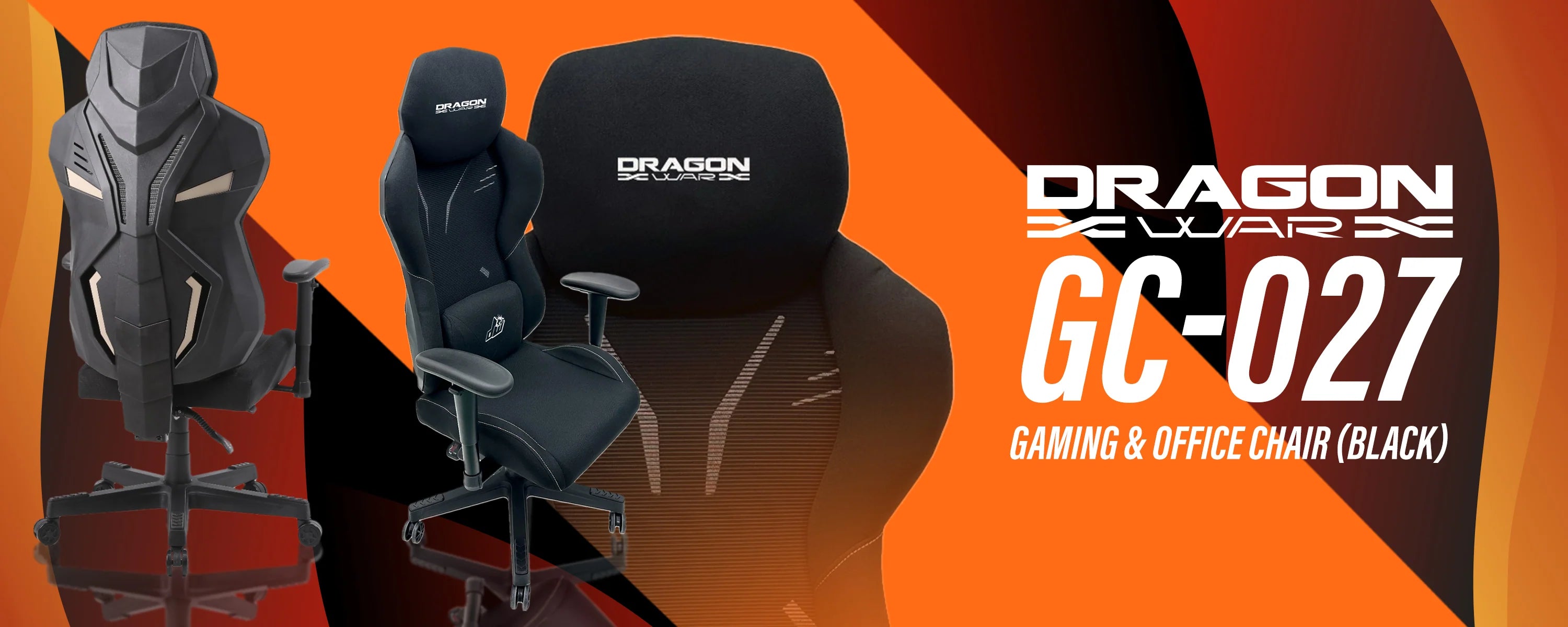 Dragon Gaming & Office Chair, Black