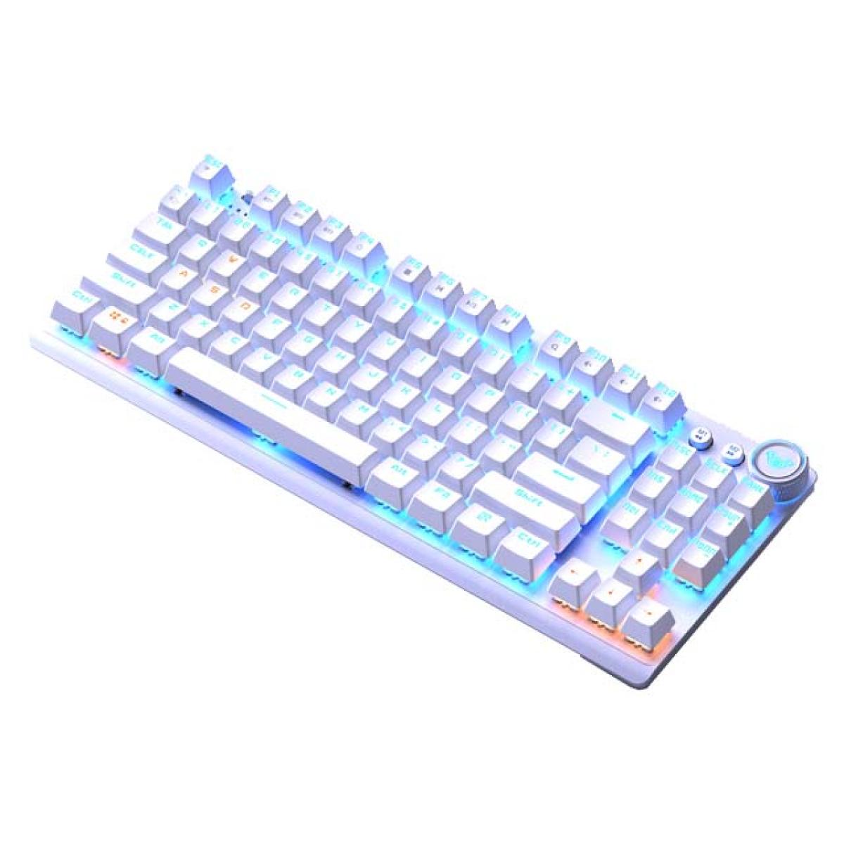 Aula Mechanical Gaming Keyboard Wireless & Bluetooth, White