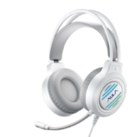 Aula Wired Gaming Headset, White