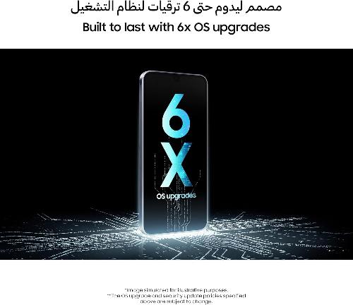 هاتف Samsung Galaxy A16، ذاكرة 4 جيجابايت وسعة 128 جيجابايت، شاشة 6.7 بوصة، بطارية 5000 مللي أمبير، باللون الأخضر الفاتح