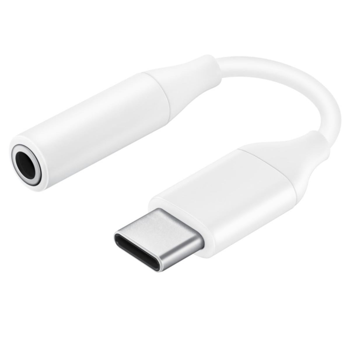 EE-UC10JUWEGWW/Samsung Type C to Audio Jack Coverter Cable  White ADAPTER / WHITE