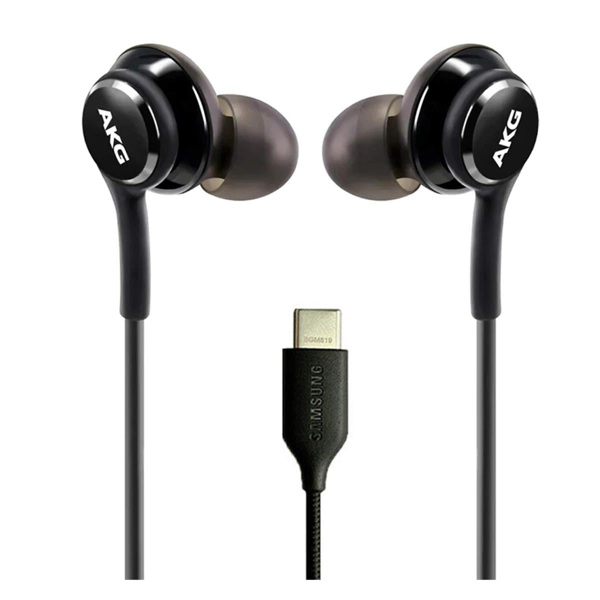 EO-IC100BBEGWW/Samsung Type-C Earphones Black EARPHONES / BLACK