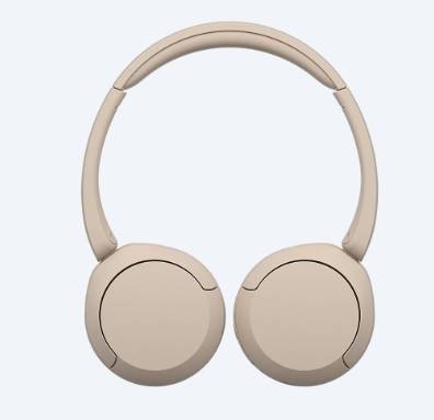 WH-CH520/CZ E / Sony Wireless Headphones with Microphone , 50-hour battery life , Cream