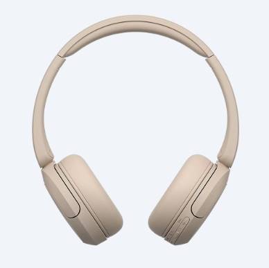 WH-CH520/CZ E / Sony Wireless Headphones with Microphone , 50-hour battery life , Cream