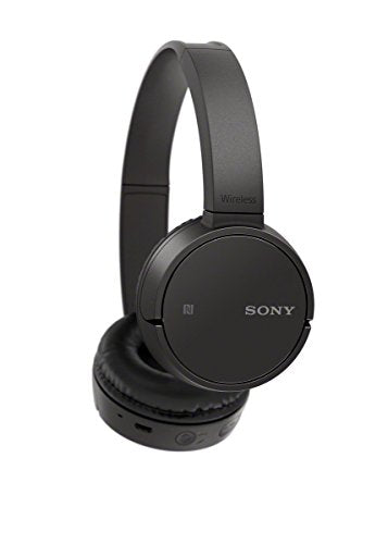 WH-CH510/W / SONY /Wireless Headphones /Bluetooth On-Ear Headset with Mic for Phone-Call, Black