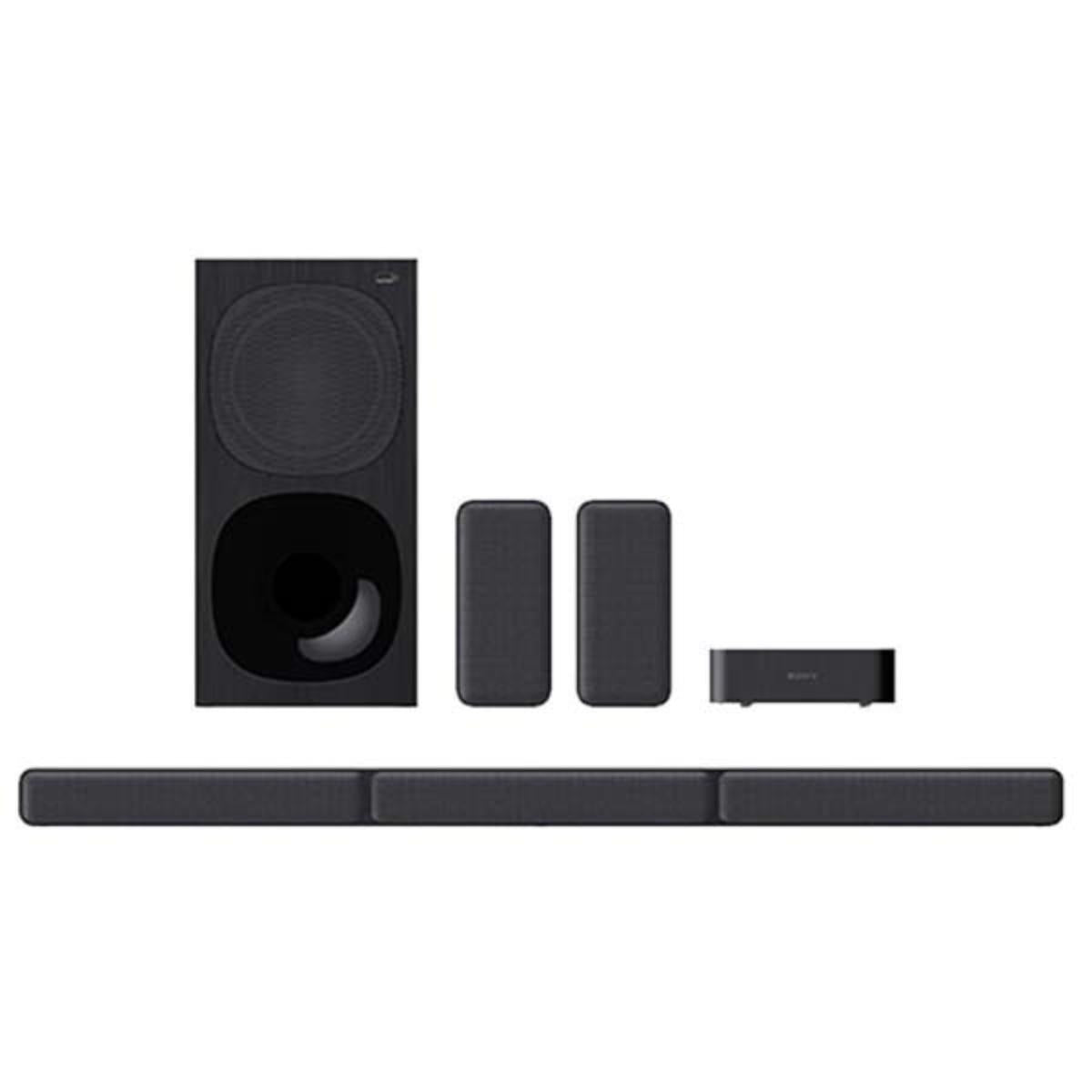 HT-S40R/Z Home Cinema with Wireless Rear Speakers 5.1ch, 600W,Wireless ,Bluetooth,surround YES / BLACK / 600 WATTS