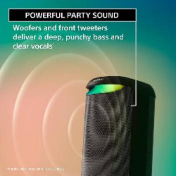 SRS-XV500 / SONY Wireless Party Speaker Illuminated touch control panel COMPATIBLE SMARTPHONE Blueto