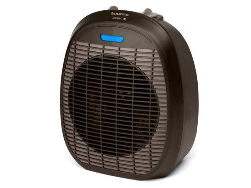 Taurus Fan Heater Black 2400 Watt Safety System