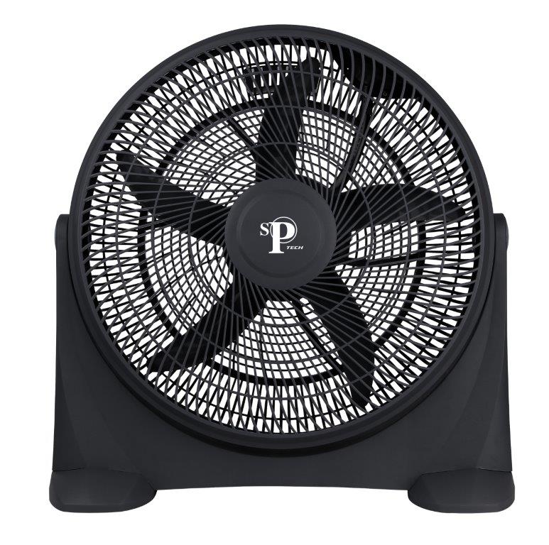 SPSBF- 2029 / SP FAN BOXX BLACK , Table fan 20 inches / timer / 5 butterflies BLACK / BOX