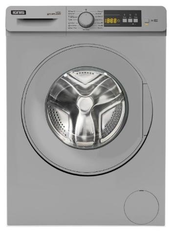IGNIS Washing Machine A+++, 7KG, 1000RPM, Silver