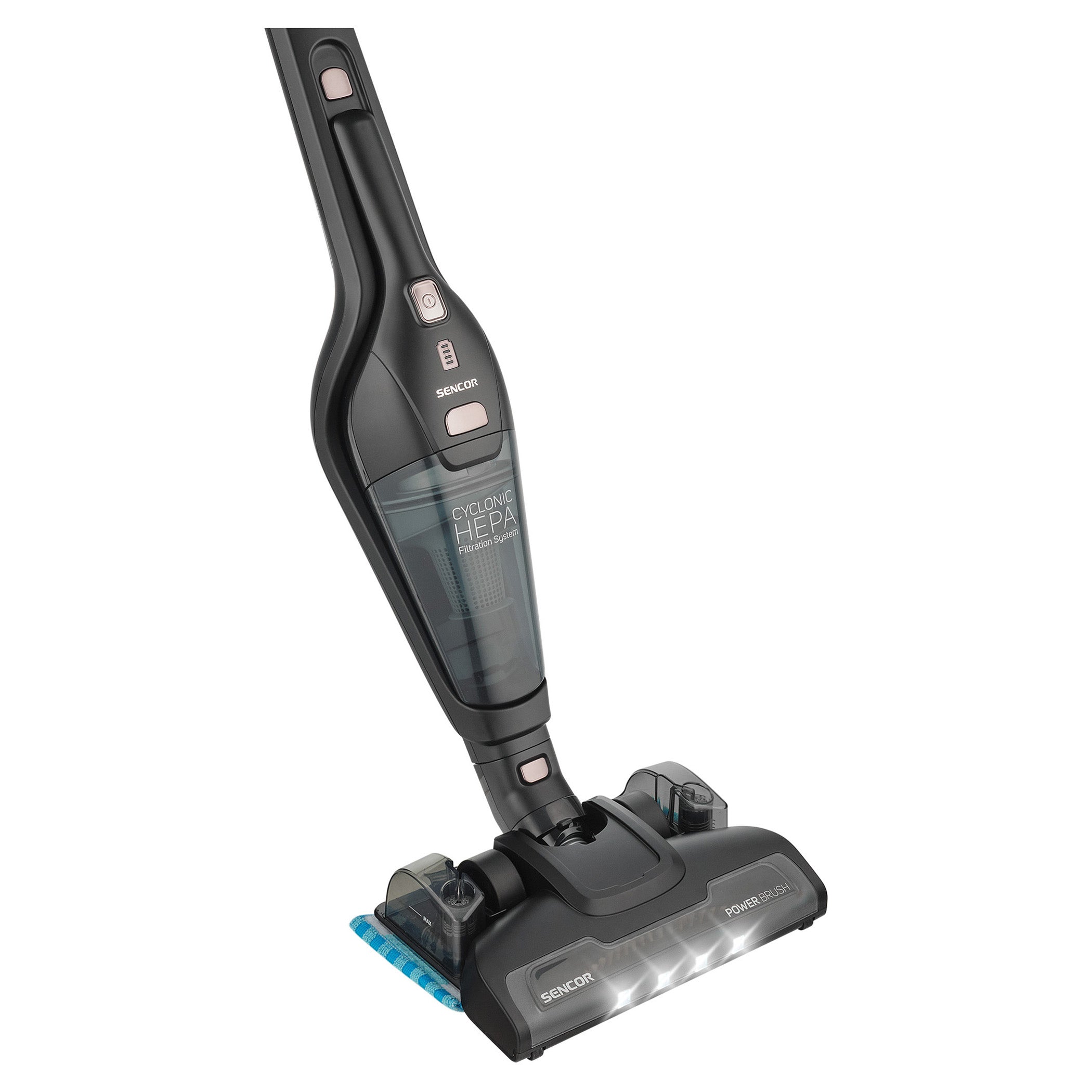 VC-2900 / SPTECH vacuum cleaner black 2400 w Suction and inflation / telescopic pole with multiple h BLACK / PLASTIC