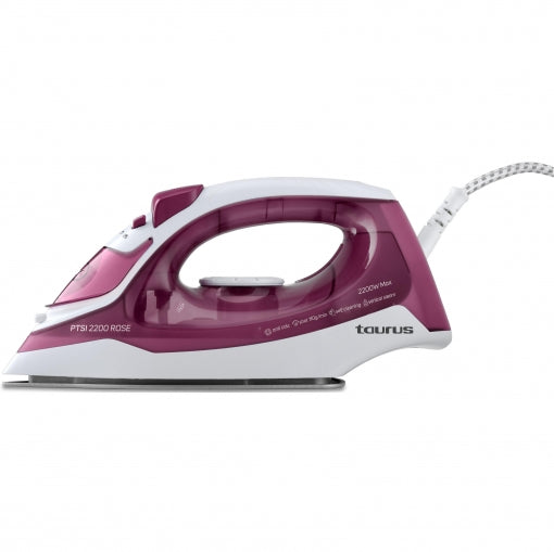 Taurus Iron Pink 2200 W Ceramic / Temperature Control Wheel / Vertical Or Horizont