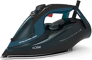 Solac Iron Blue 2800 Watt Control Scroll / Ceramic Plate / Self Clean