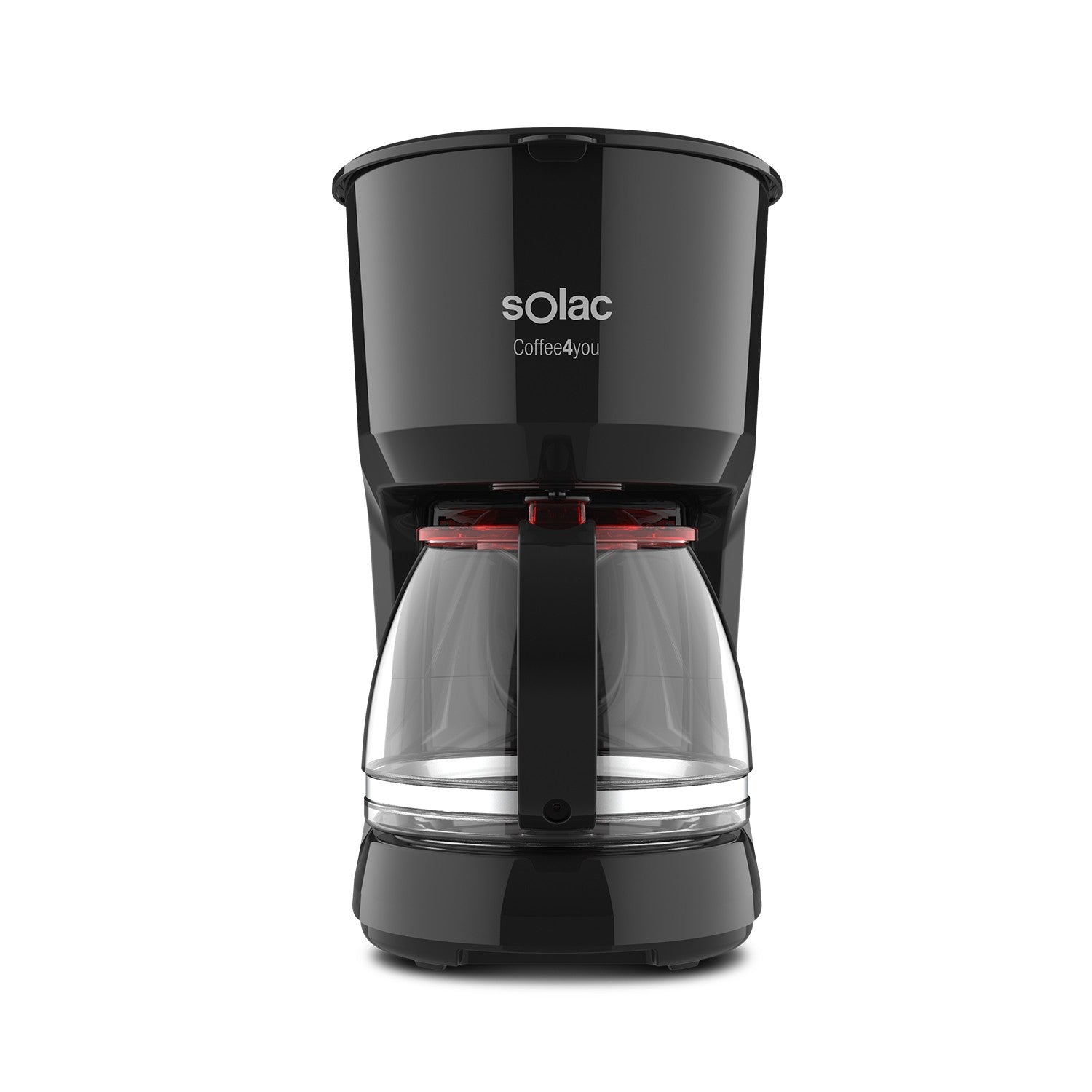 Solac Coffe Machine Black 750 Watt 1.25Ml / Washable Filter