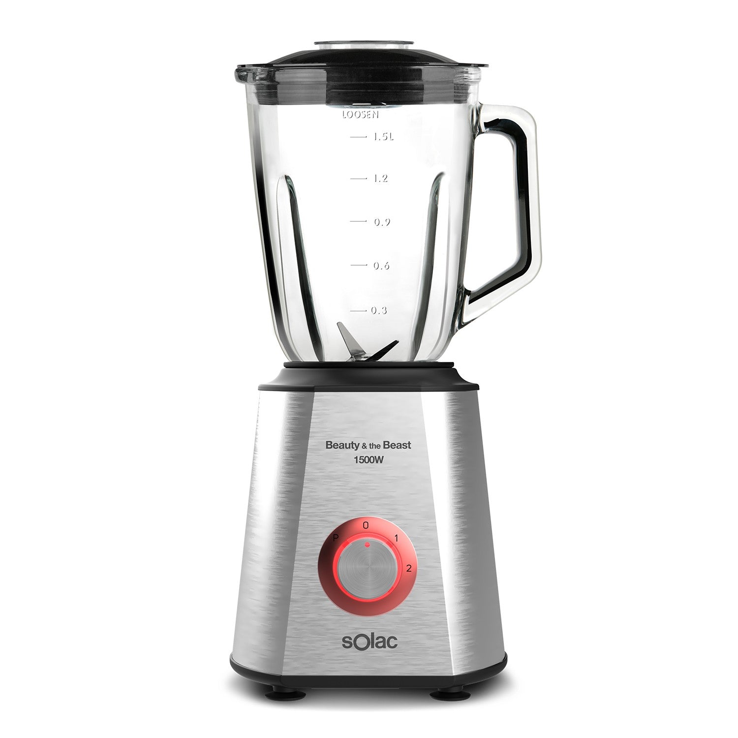 BV-5728 / Solac Blender silver 1500 watt 1.5L 1.5L / SILVER