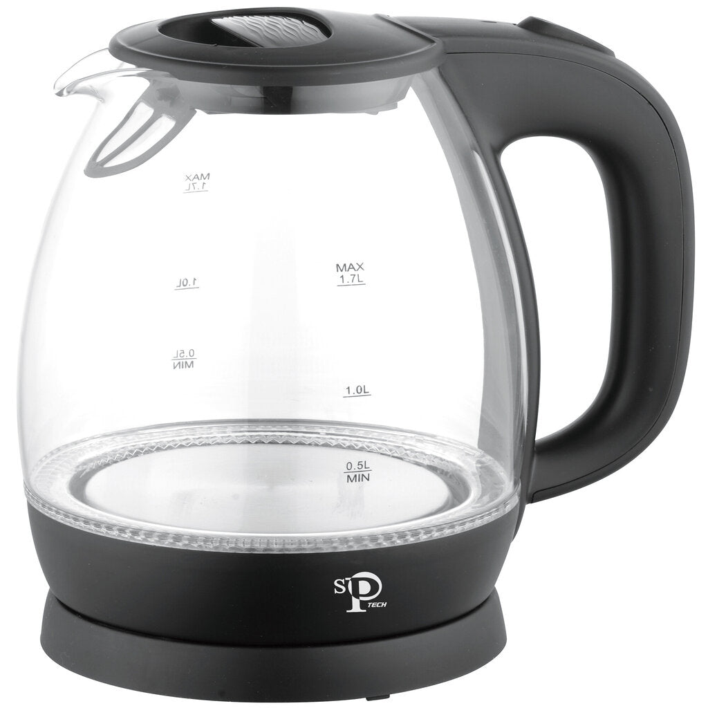 SPKT.210 / SPTECH Water kettle glass 1.7 L KETTLE / 1.7 L / 2200 WATT