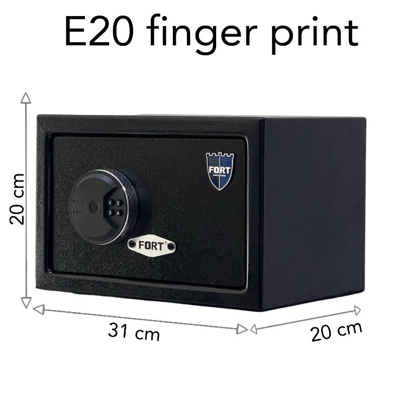 E 20 - finger print /fort safety box 20*31*20 20*31*20 / SAFETY BOX