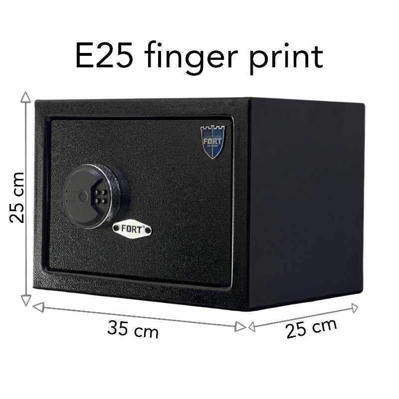 E 25 - finger print /fort safety box 25*35*25 25*35*25 / SAFETY BOX