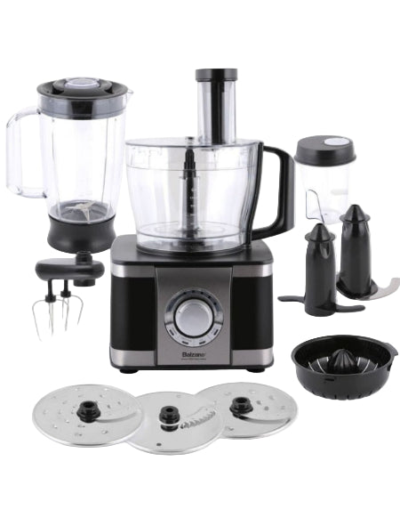 Balzano Food Processor Empire, 12Pices, Grey Balzano Food Processor Empire, 12Pices, Grey
