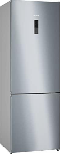 Siemens Refrigerator Bottom Mount Glass Door, 70Cm, 505Lit, Titanium