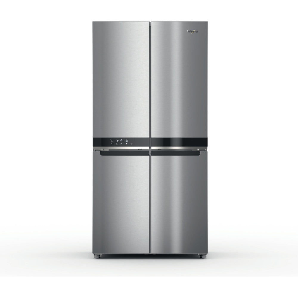 WQ9 B2L G EX / WHIRLPOOL Fridge Free standing 4 Doors, 91cm 677lit Self Closing Doors S.Steel